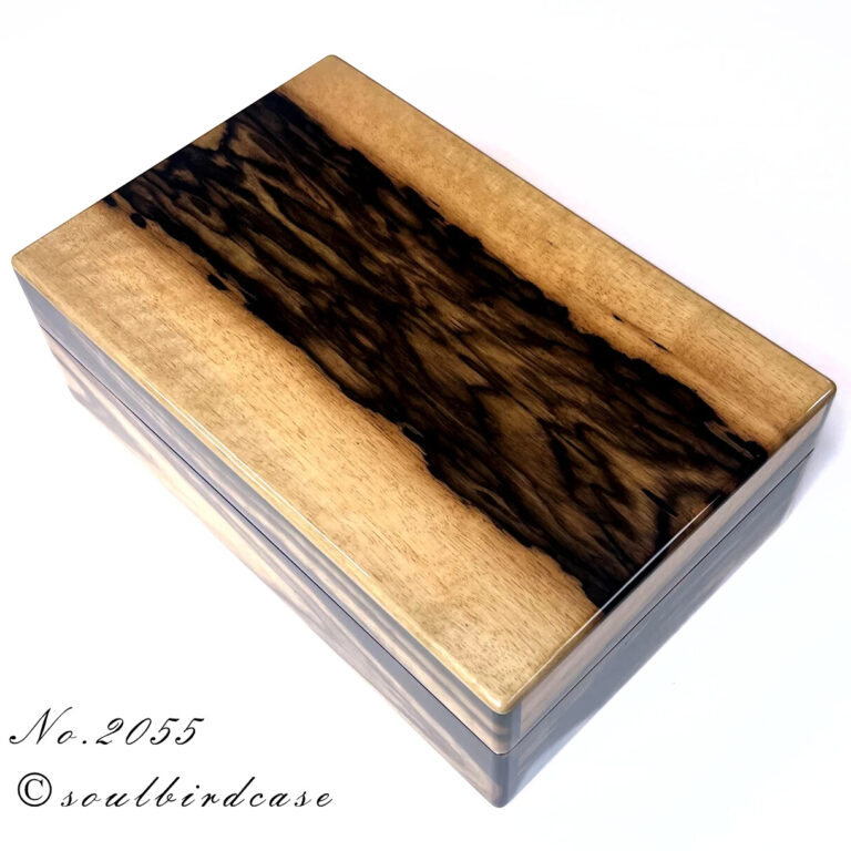 No.2055　 黒柿 　10本用時計ケース
