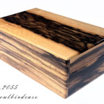 No.2055　 黒柿 　10本用時計ケース