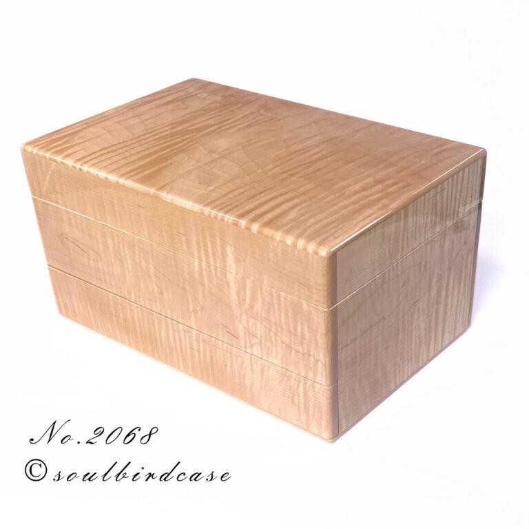 No.2068カーリーメイプル引出付き