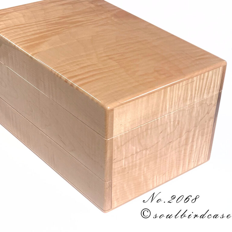 No.2068カーリーメイプル引出付右側