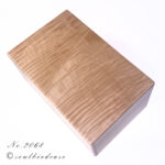 No.2068カーリーメイプル引出付き天板