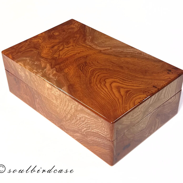 No.2073　 天然ケヤキ 　10本用時計ケース