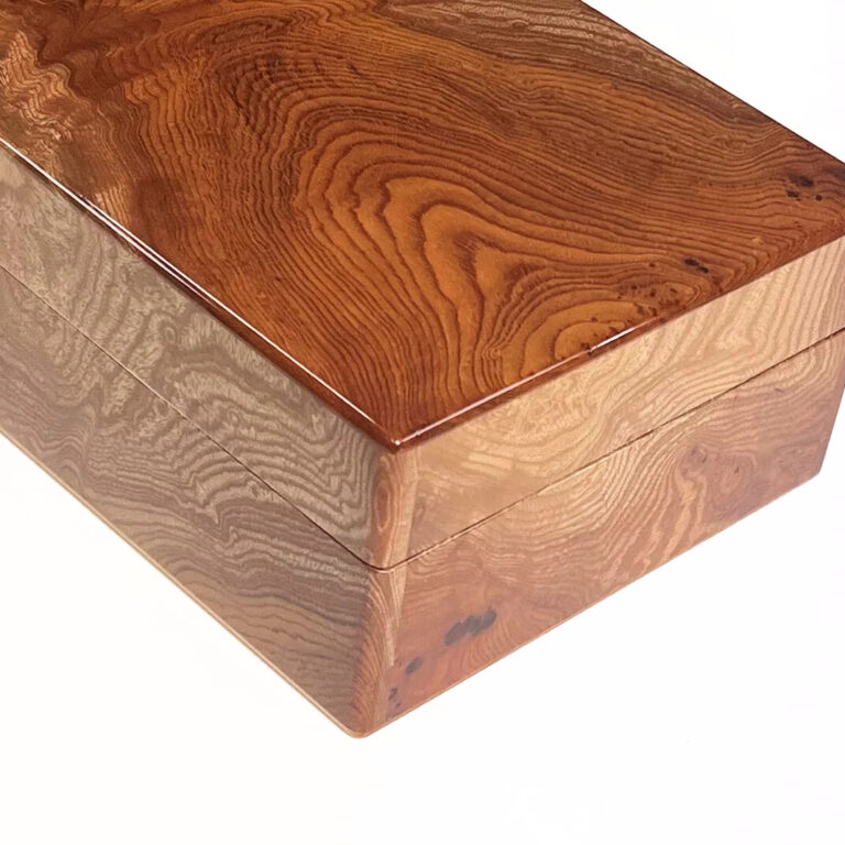 No.2073　 天然ケヤキ 　10本用時計ケース