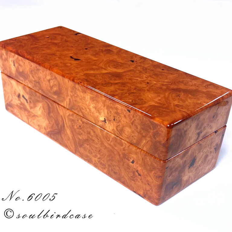 No.6005　カリンバール　5本用時計ケース　鏡面仕上げ