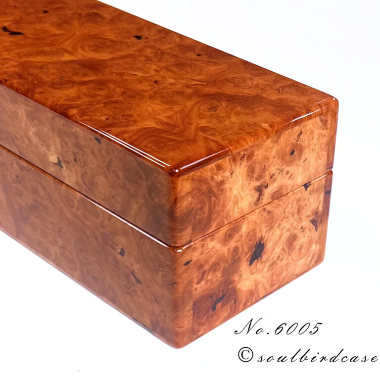 No.6005　カリンバール　5本用時計ケース　鏡面仕上げ