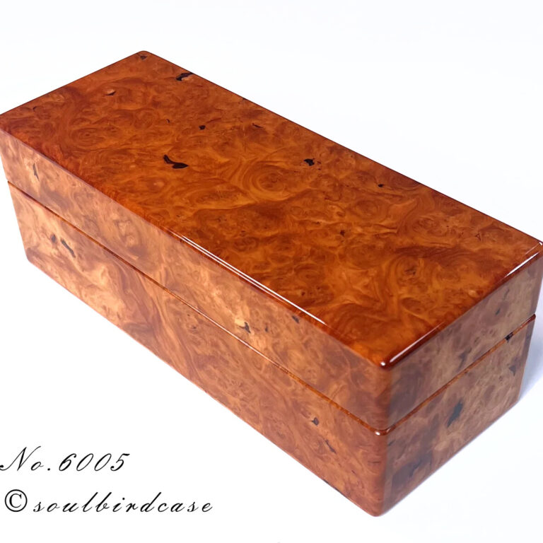 No.6005　カリンバール　5本用時計ケース　鏡面仕上げ