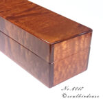 No.6017　サペリ　5本用時計ケース　鏡面仕上げ