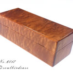 No.6017　サペリ　5本用時計ケース　鏡面仕上げ