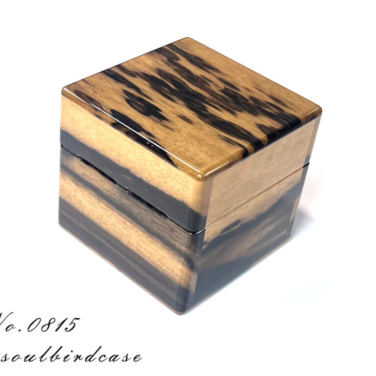 黒柿1本用時計ケースNo.0815-3