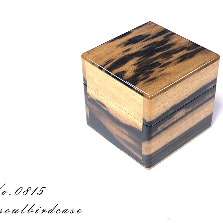 黒柿1本用時計ケースNo.0815-4