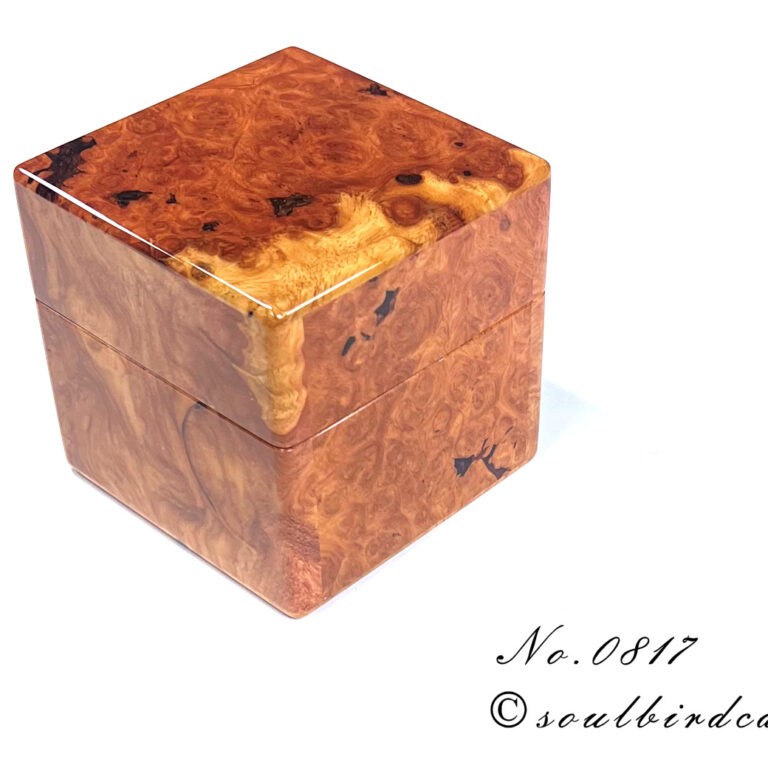 花梨バール1本用時計ケースNo.0817-2