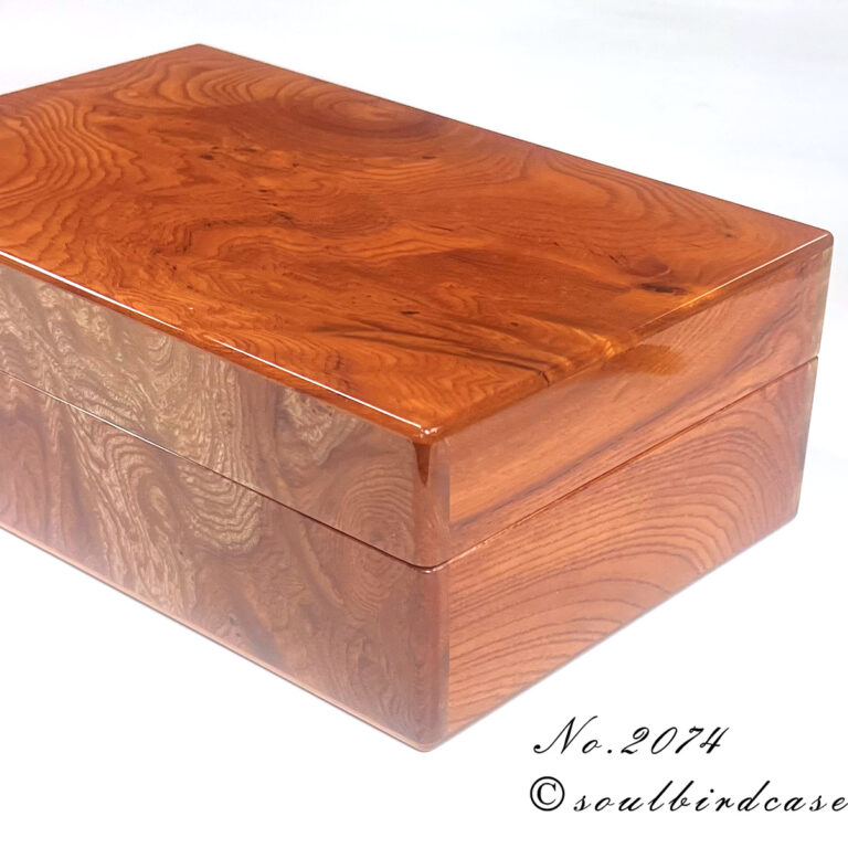 No.2074ケヤキ10本用時計ケース