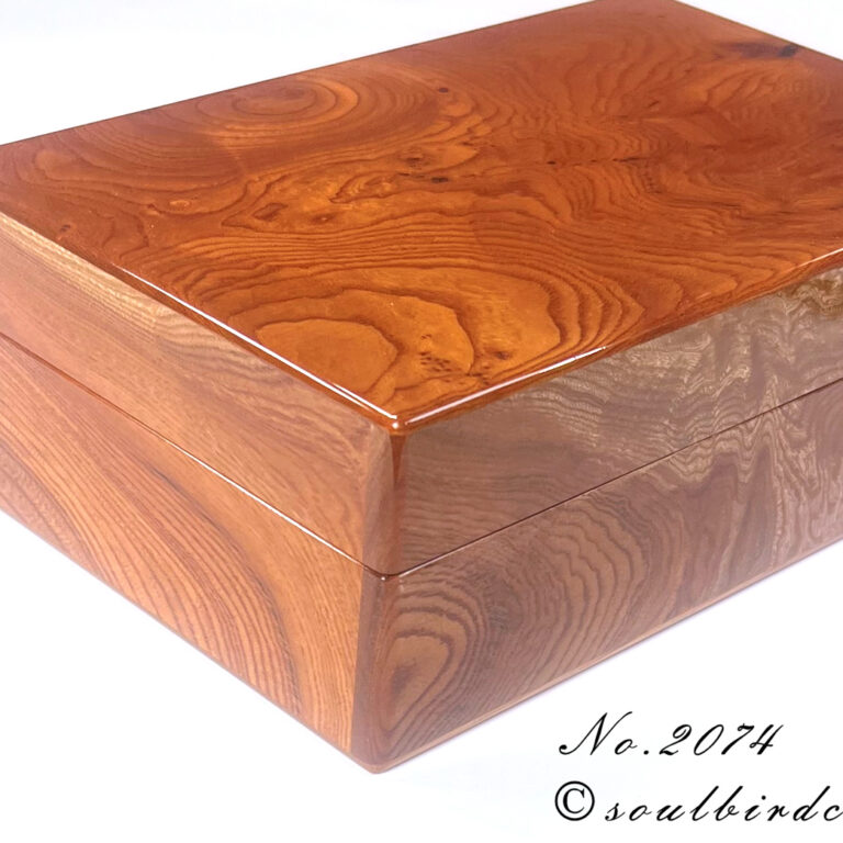 No.2074ケヤキ10本用時計ケース