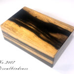 No.2107黒柿10本用時計ケース