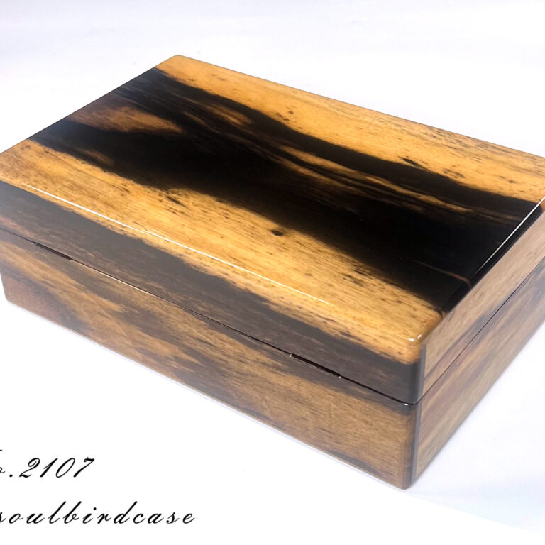 No.2107黒柿10本用時計ケース