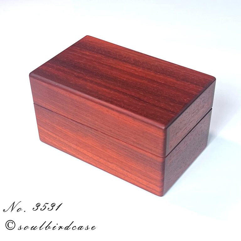 No.3531　パドゥク（オイル仕上）　3本用時計ケース