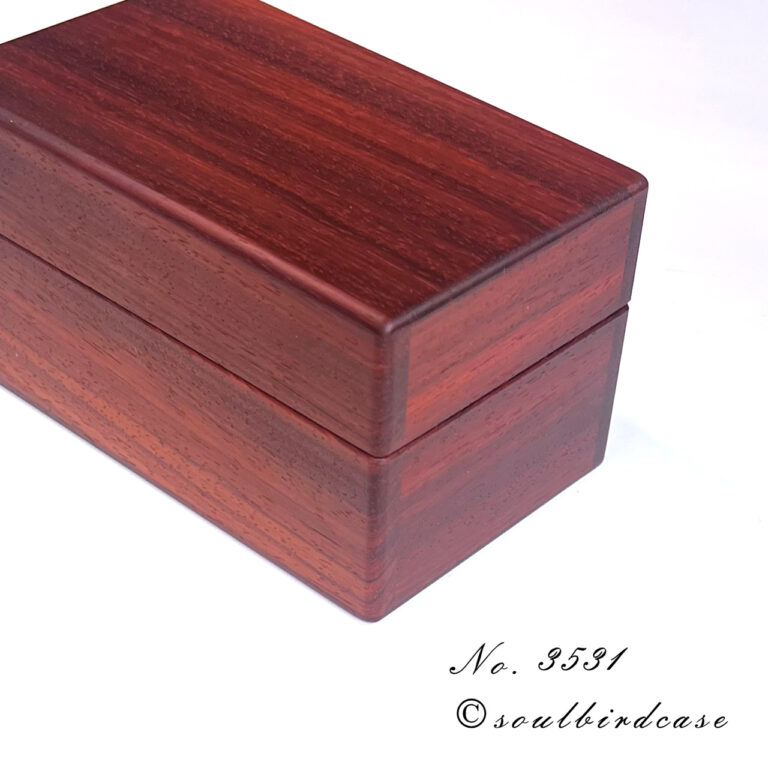 No.3531　パドゥク（オイル仕上）　3本用時計ケース
