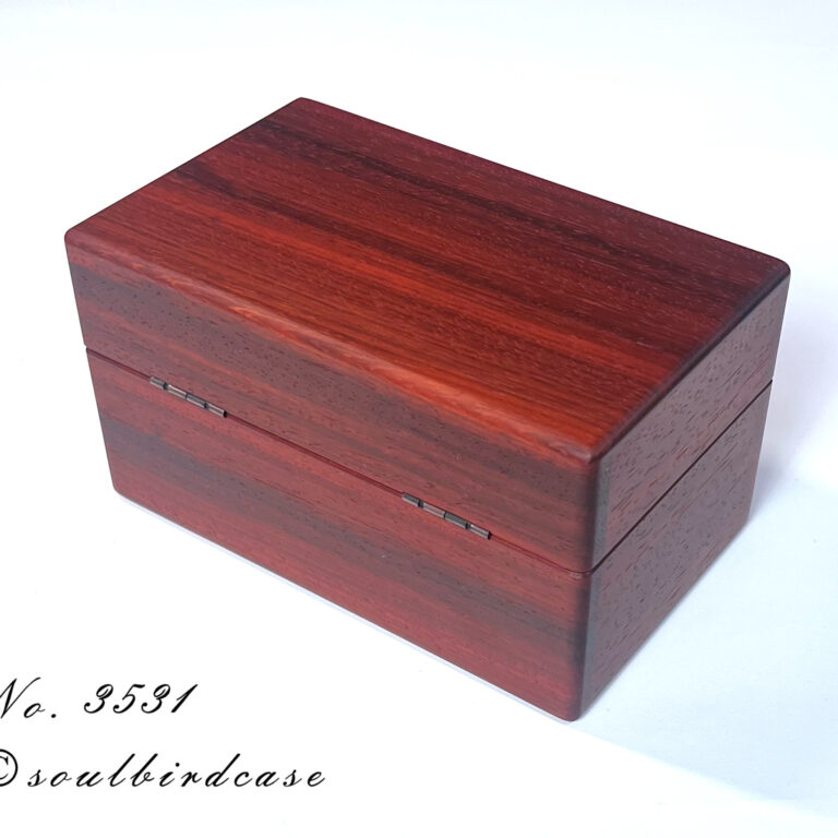 No.3531　パドゥク（オイル仕上）　3本用時計ケース