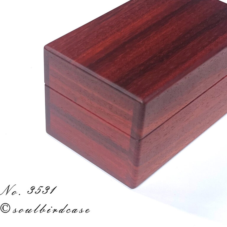 No.3531　パドゥク（オイル仕上）　3本用時計ケース