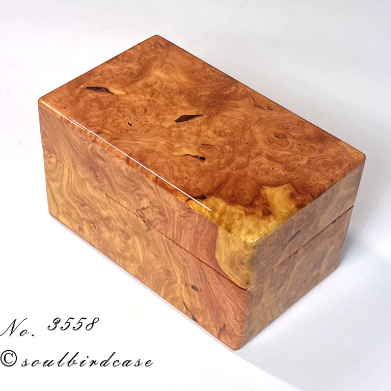 No.3558　花梨バール　3本用時計ケース