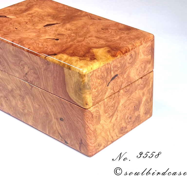 No.3558　花梨バール　3本用時計ケース