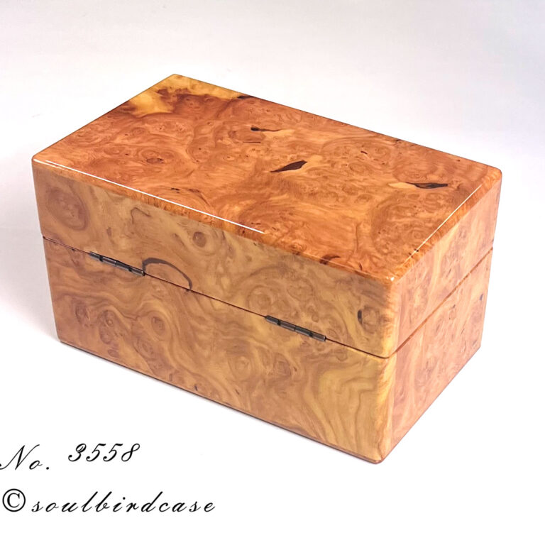 No.3558　花梨バール　3本用時計ケース
