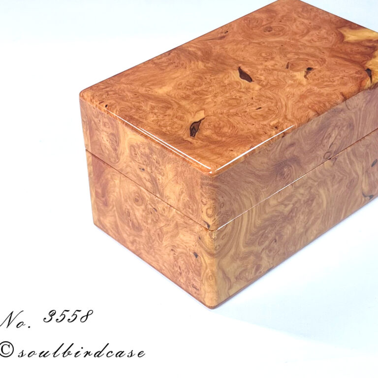No.3558　花梨バール　3本用時計ケース