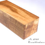 No.6044　トチ材赤み・杢あり　5本用時計ケース　鏡面仕上げ