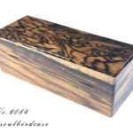 No.6084　黒柿5本用時計ケース