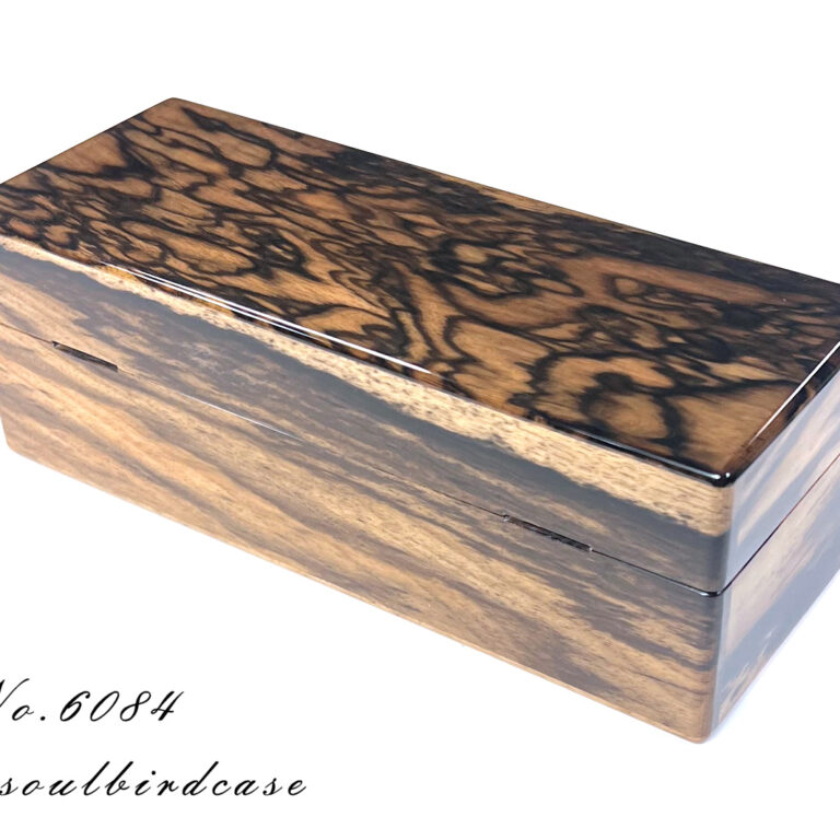 No.6084　黒柿5本用時計ケース