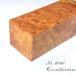 No.6091　花梨バール　5本用時計ケース　鏡面仕上げ