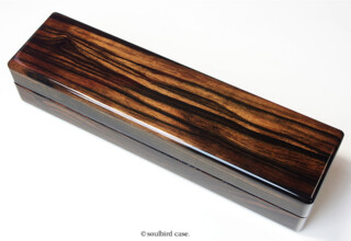 縞黒檀1本用時計ケース 縞黒檀1本用時計ケース