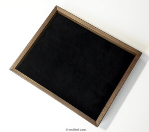 ウォールナット 時計トレー pig レザー ウォールナットトレー pig レザー