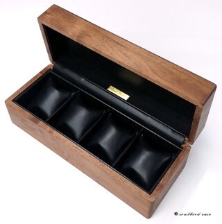 ウォールナット材5本用時計ケース 4本仕様