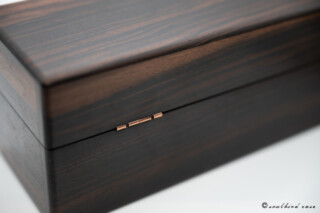 背面 時計ケース 黒檀5本用