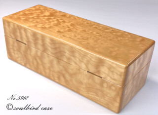 背面 キルテッドメイプル5本用時計ケース