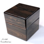 前面 シャム柿1本用時計ケース