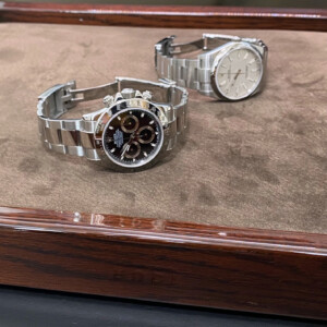 オーク時計トレー